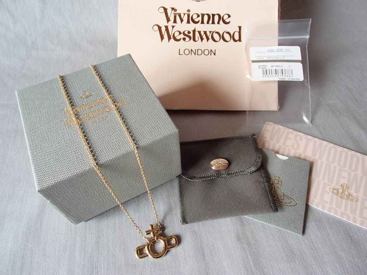 新品 Vivienne Westwood MAGNUS オーブ ネックレス BP1686/2 新品 Vivienne Westwood MAGNUS オーブ ネックレス BP1686/2