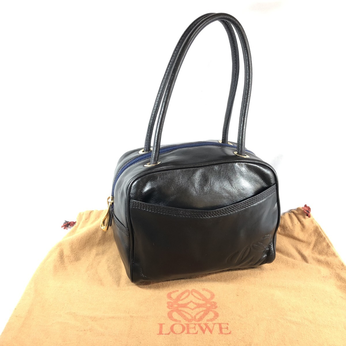 通販・買取 ✨LOEWE✨ハンドバッグ ミニ アナグラム ナッパレザー