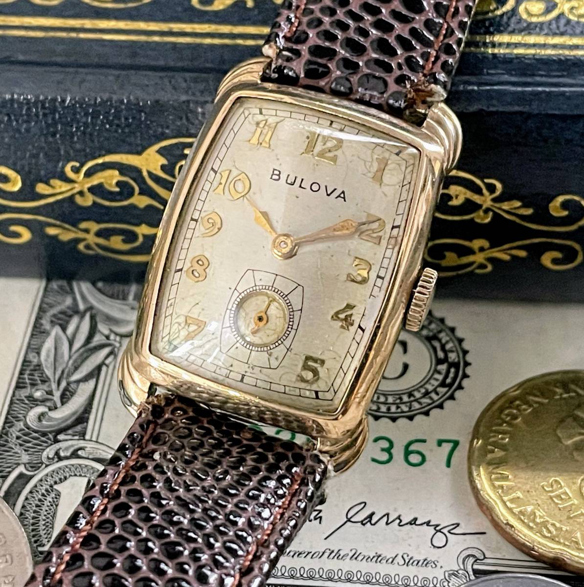 新製品情報も満載 貴重 ブローバ Bulova 1940 S アンティーク 手巻き メンズ腕時計 腕時計 アナログ Alrc Asia