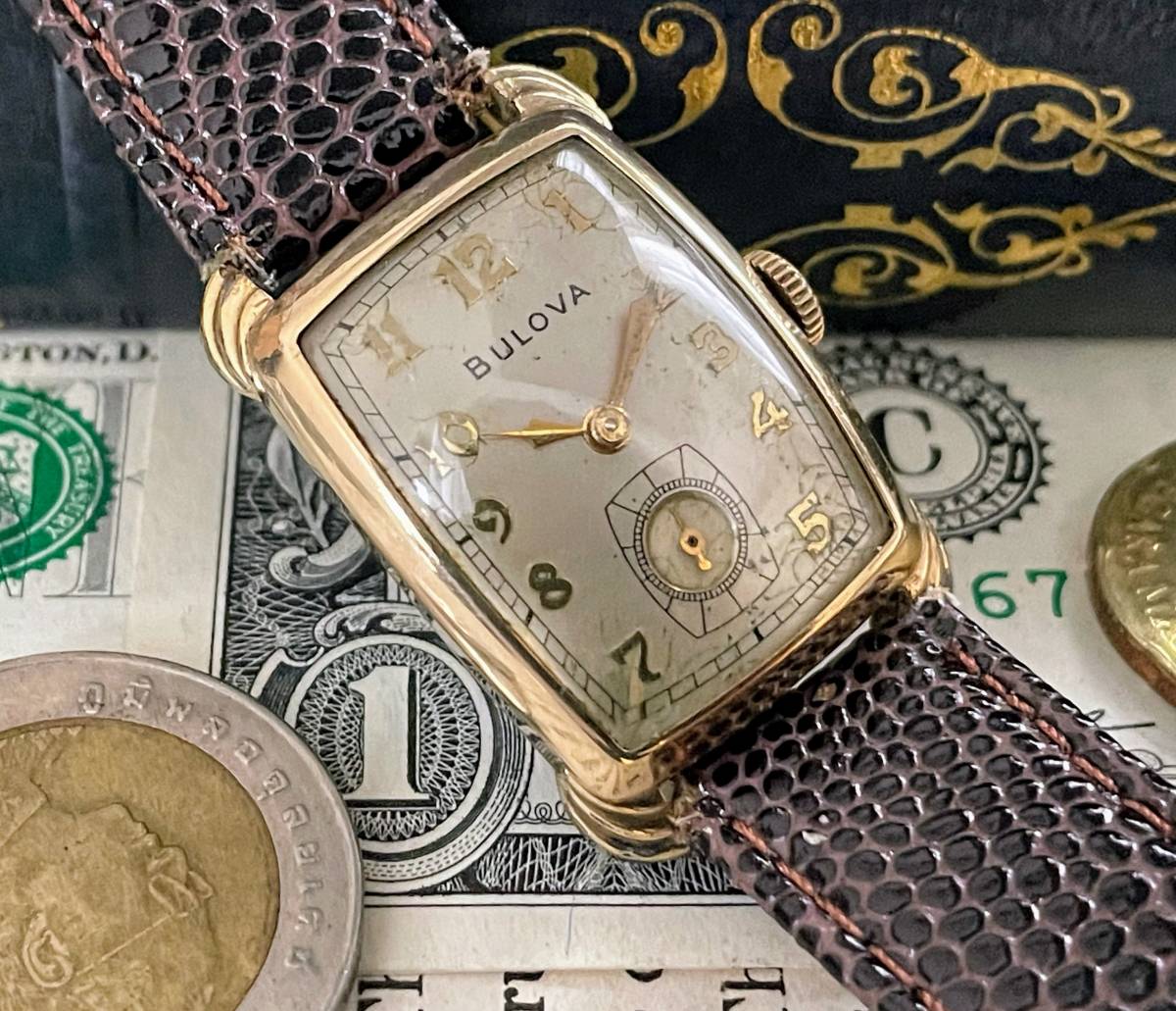 新製品情報も満載 貴重 ブローバ Bulova 1940 S アンティーク 手巻き メンズ腕時計 腕時計 アナログ Alrc Asia