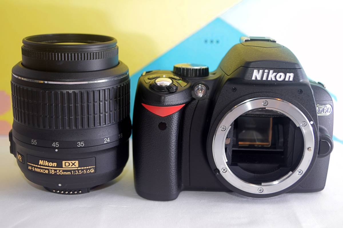 予約販売】本 Nikon◇デジタル一眼カメラ レンズキット D60 - ニコン ...