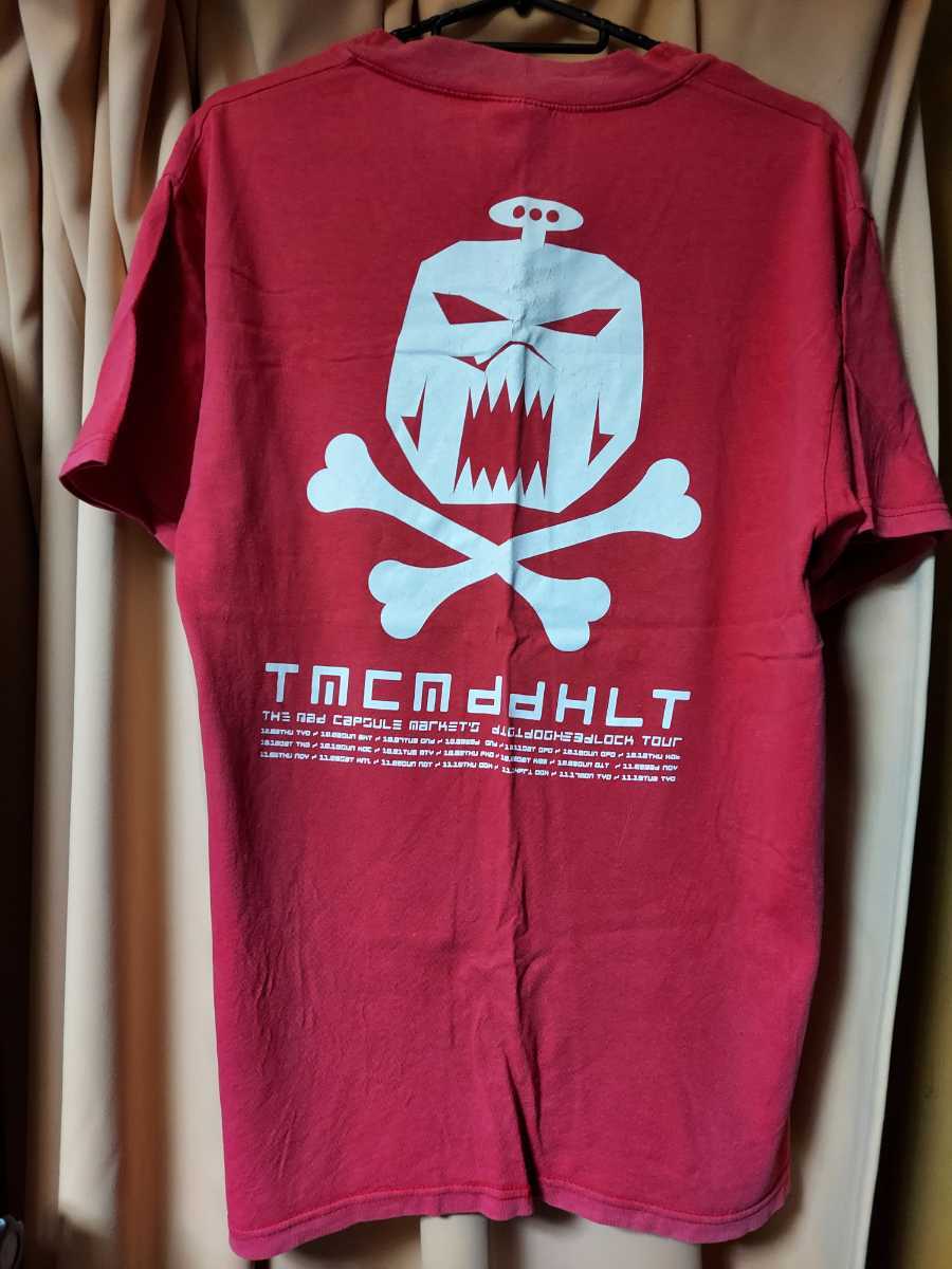 THE MAD CAPSULE MARKETS DIGIDOGHEADLOCK TOUR ポチ Tシャツ 赤 M