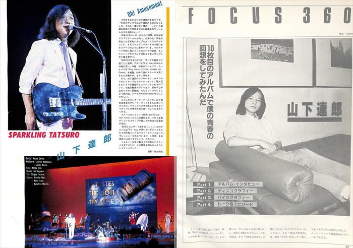 正規通販 雑誌 山下達郎 切り抜き ☆説明 (A)貴重!ページ欠けなし 62P ミュージシャン