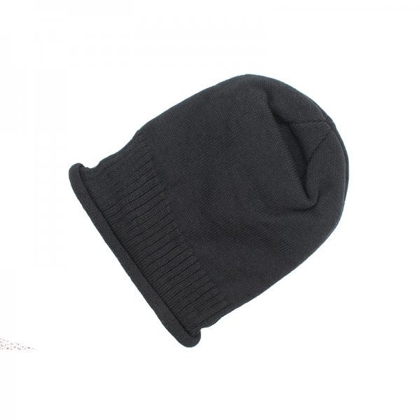 ニット帽子 ワッチキャップ 暖かい 裏ボア 防寒 KNIT CAP ロールワッチ レディース メンズ BK トレンド NT2-1_画像5