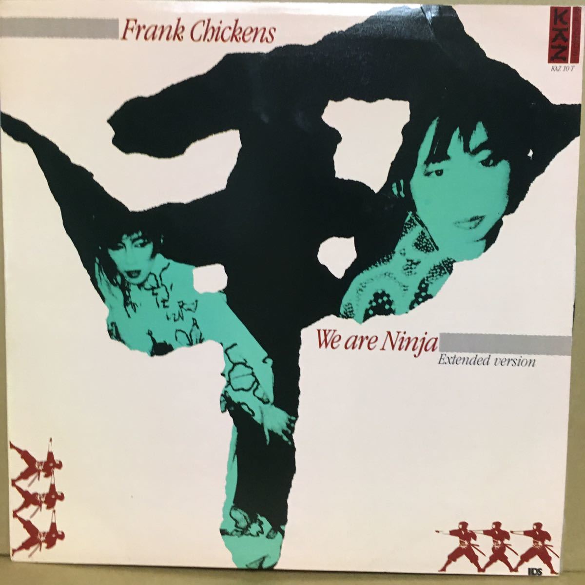 12' UK盤　FRANK CHICKENS フランク・チキンズ / WE ARE NINJA ウィー・アー・忍者_画像1