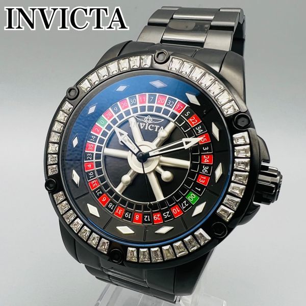 カジノ ルーレット機能付き 【新品】INVICTA インビクタ 腕時計