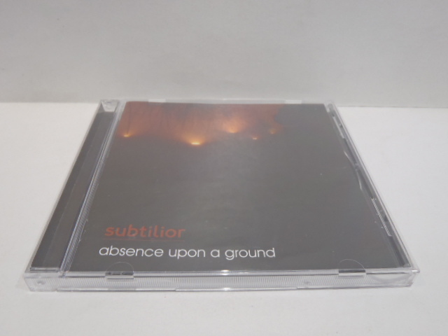 subtilior　absence upon a ground　イタリア チェンバー プログレッシヴ ロック CD_画像2