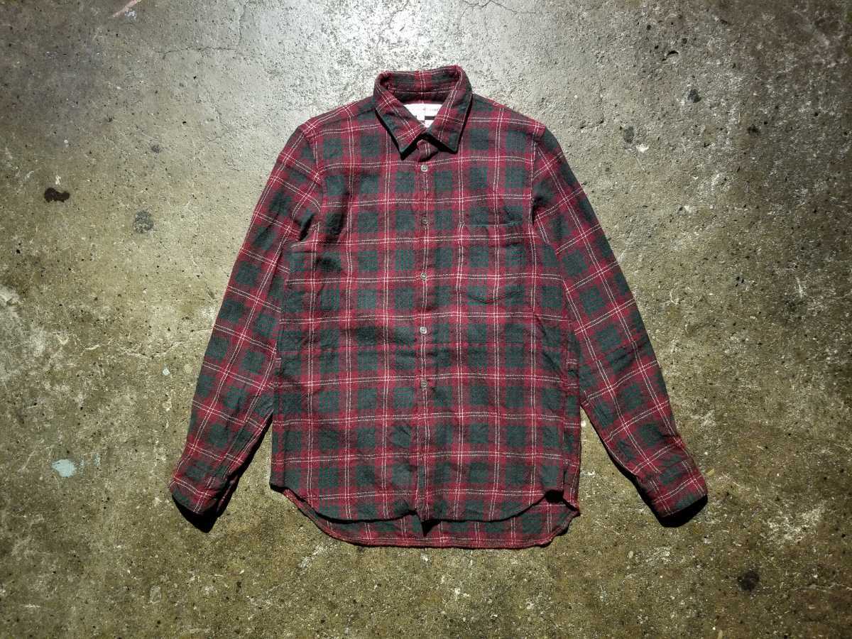 COMME des GARCONS SHIRT 90s 再構築ウール縮絨シャツ 1990s コムデギャルソンシャツ