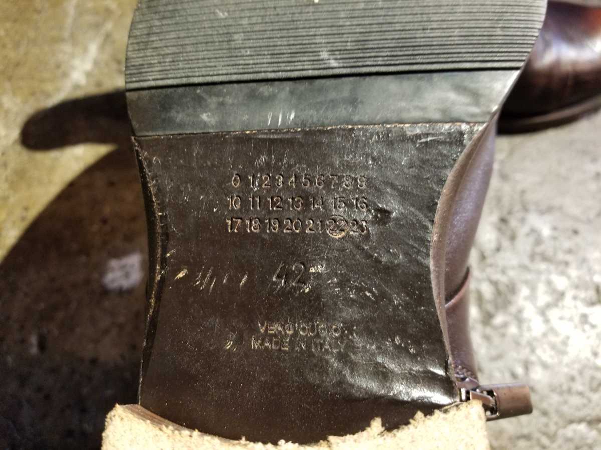 Maison Margiela 22 サイドジップブーツ 42 メゾンマルジェラ Martin Margiela マルタンマルジェラ