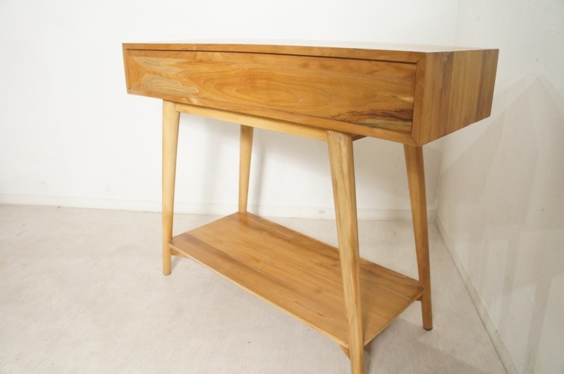  Northern Europe style cheeks natural wood table chest ..2 cup W100cm