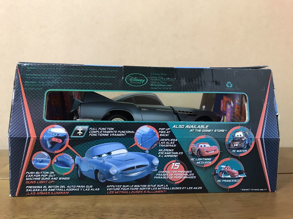 USディズニーストア限定 カーズ 2 Cars2 Finn McMissile RC USディズニーストア限定 カーズ 2 Cars2 Finn McMissile RC