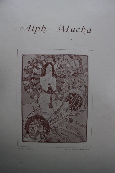 お1人様1点限り】 ☆ ミュシャ「REVUE ILLUSTREE」1899年 お1人様1点限り】 ☆ ミュシャ「REVUE ILLUSTREE」1899年