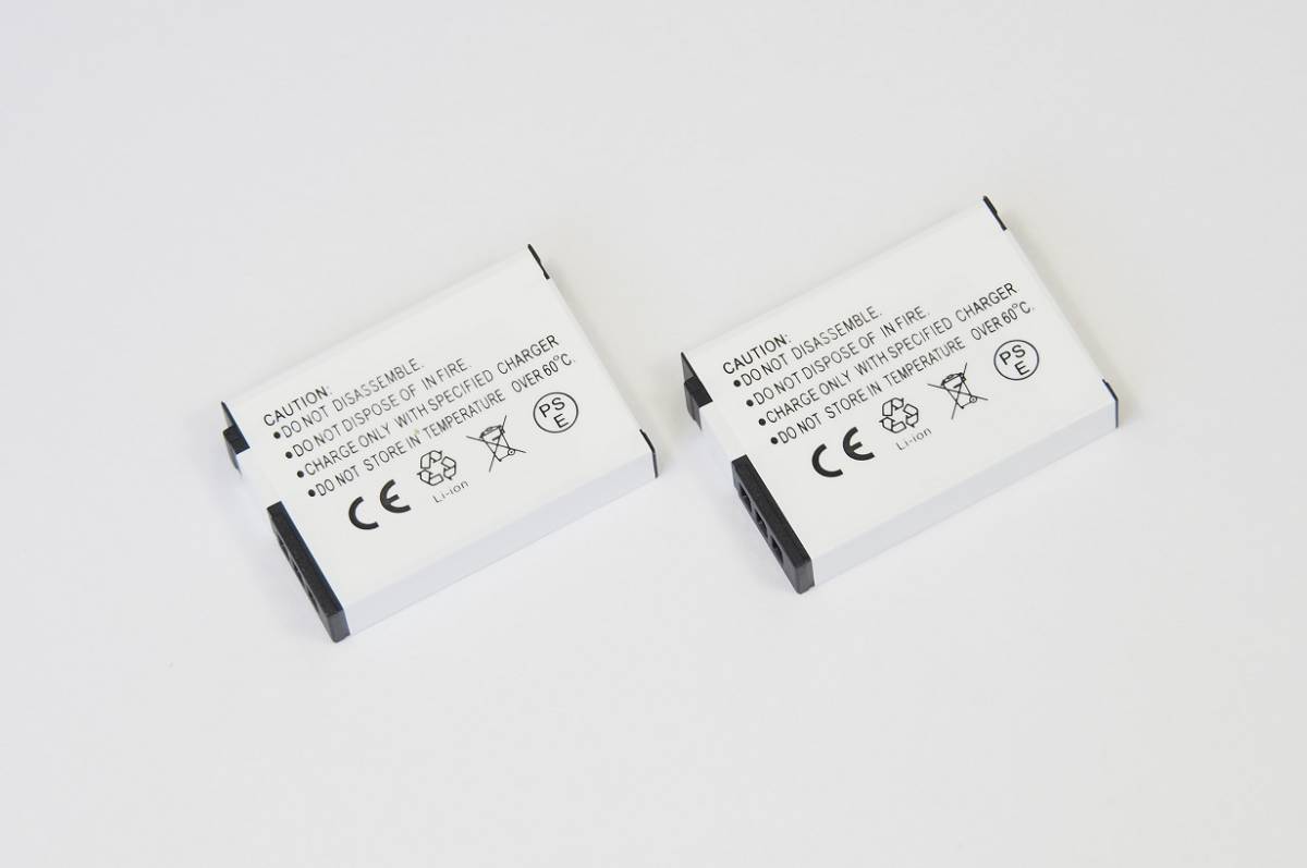 2個セット【EN-EL12】ニコン★1500mAh 互換バッテリー PSE認証 保護回路内蔵 バッテリー残量表示可 リチウムイオン充電池_画像2