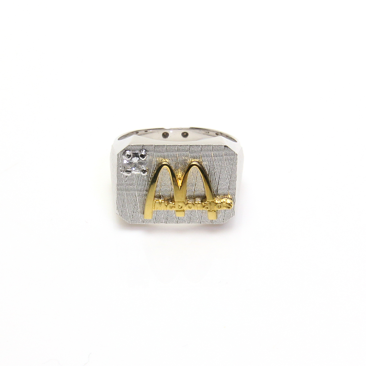 マクドナルド ヴィンテージ K10 ダイヤ リング 指輪 0.10 McDonald_画像3