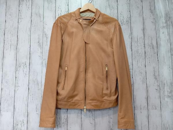 グリーン・ホワイト系 完成品♪ DSQUARED2 レザージャケット シングル