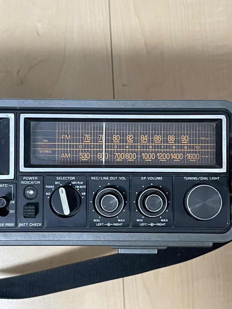 昭和レトロ National RS-4400 ステレオラジオカセットレコーダー