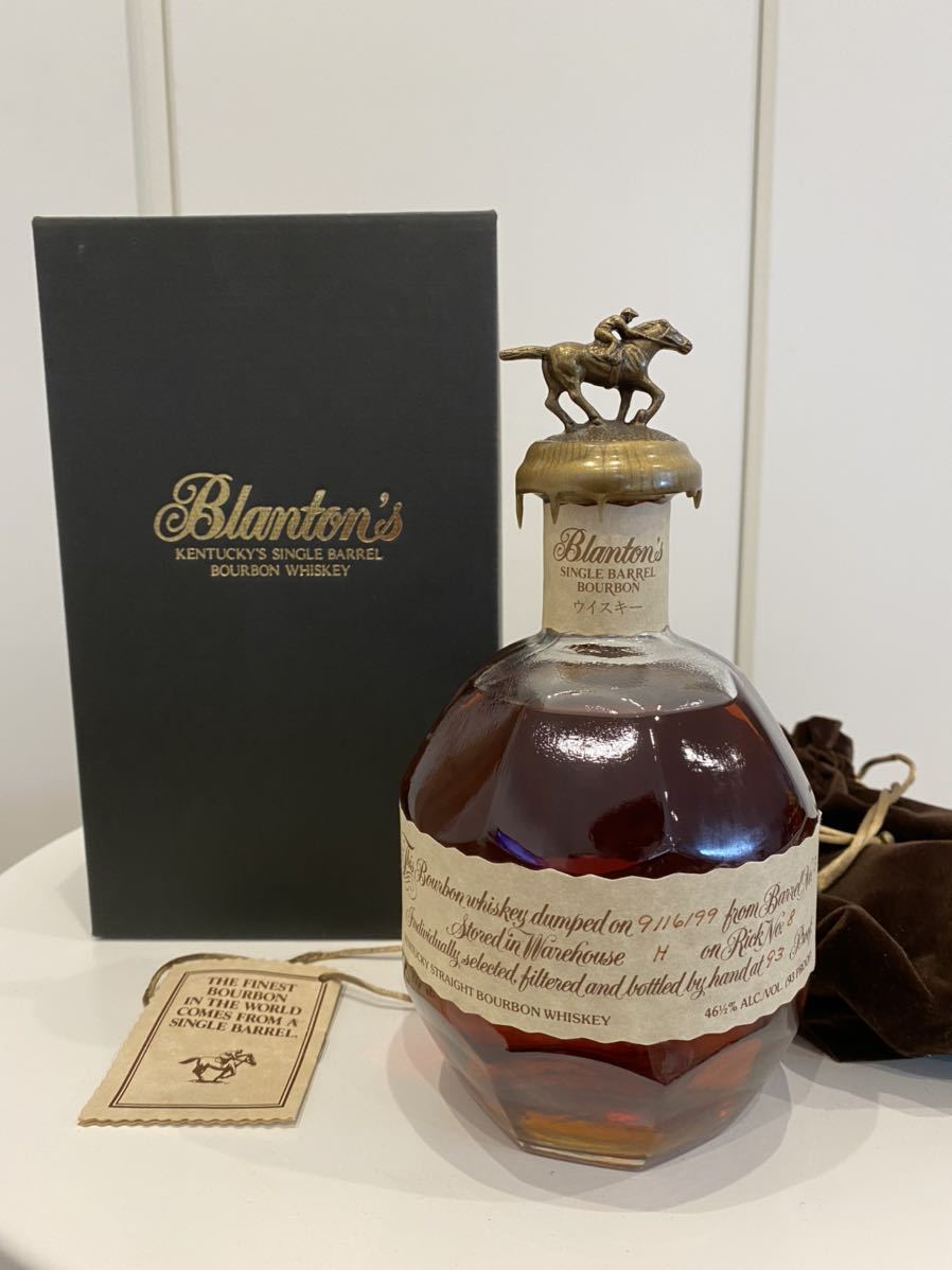 古酒 Blantons ブラントン シングルバレル 99年 バーボン ウイスキー