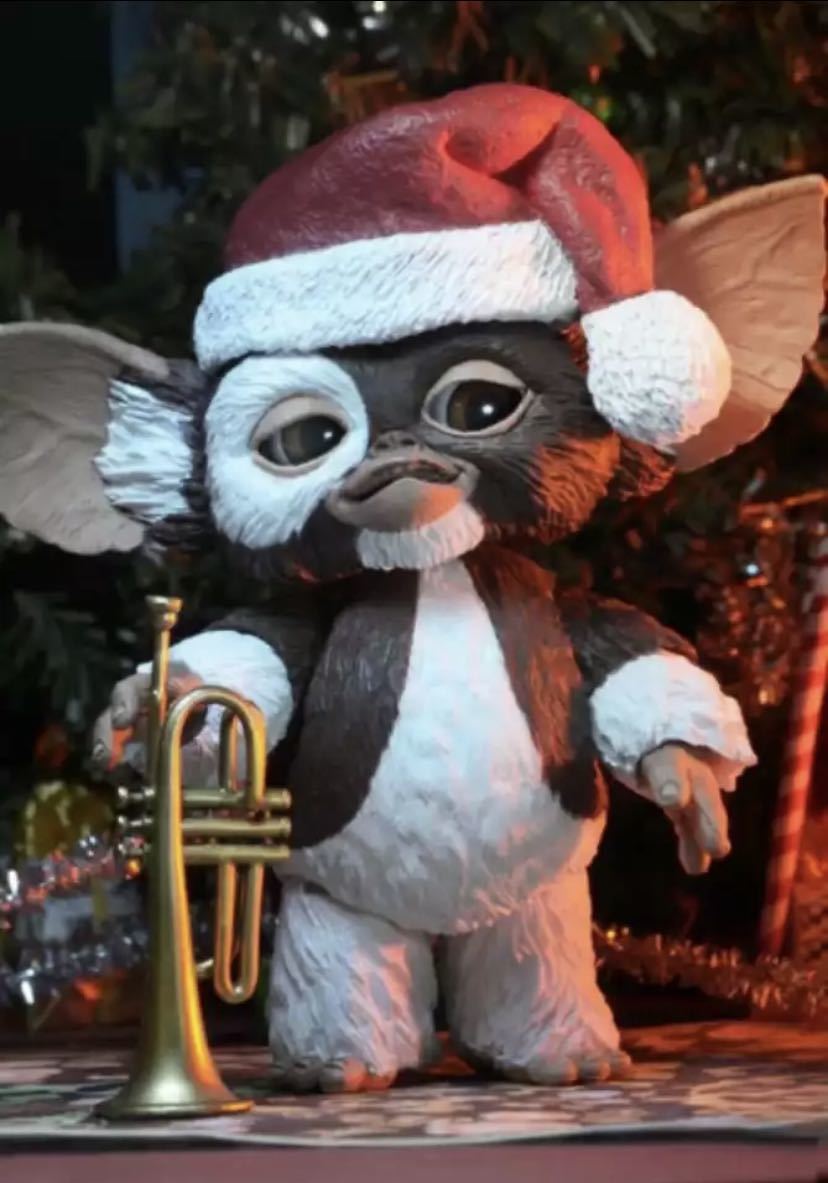 新品】NECA グレムリン ギズモ フィギュア クリスマス サンタ 新品】NECA グレムリン ギズモ フィギュア クリスマス サンタ