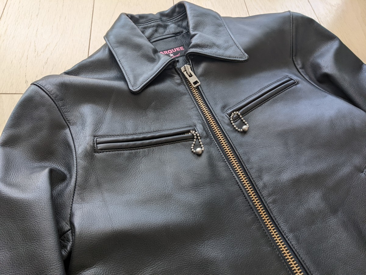 Made in japanレア【マーキーMARQUEE】シングルライダースレザー Made in japanレア【マーキーMARQUEE】シングルライダースレザー