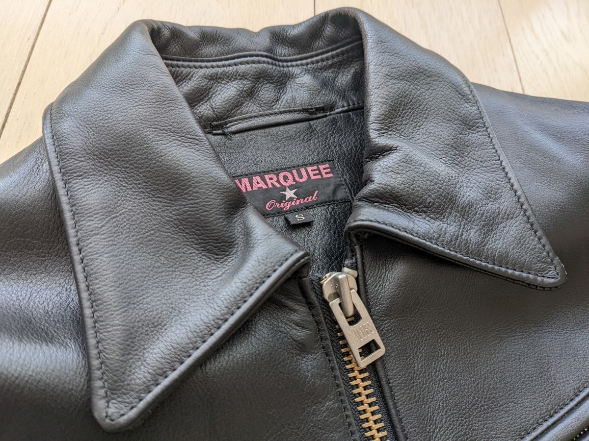 Made in japanレア【マーキーMARQUEE】シングルライダースレザー Made in japanレア【マーキーMARQUEE】シングルライダースレザー