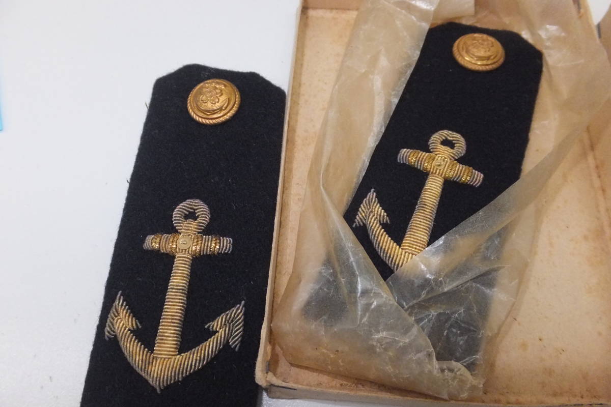 37292-370 日本軍 帝国海軍 海軍兵学校生徒肩章 2個セット 送料370円