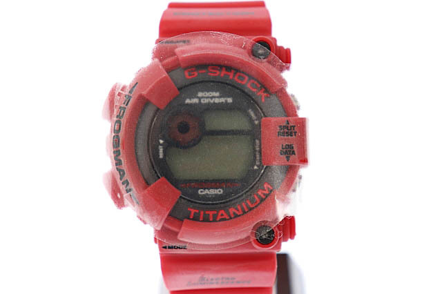 32％割引てなグッズや ジーショック G-SHOCK FROGMAN 2000 フロッグマン 特別仕様モデル 赤蛙 デジタル ウォッチ 腕時計 DW- 8200F-4JR 赤 レッド △ G-SHOCK ブランド腕時計 アクセサリー、時計-FALCONMX.COM