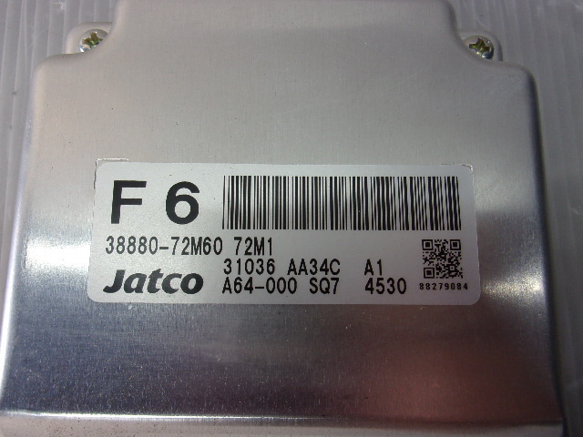 【2645】平成26年式　ワゴンＲ　MH34S　R06A　ミッションコンピューター　38880-72M60　A64-000 SQ7　ジャトコ_画像2