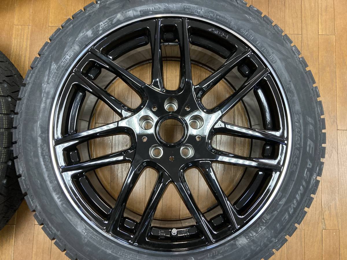 【決算SALE】新品スタッドレス付◆ユーロAFG◆8J+29 5H112◆アイスアシンメトリコ 245/45R18 RFT◆BMW 5シリーズ G30 G31 純正ボルト対応_画像2