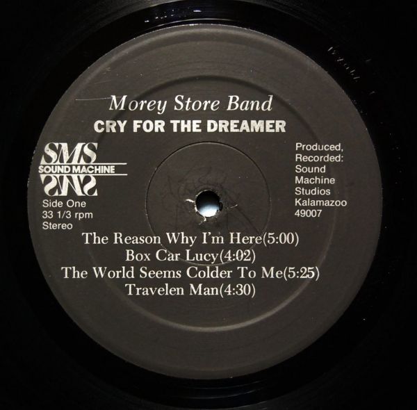 Morey Store Band - Cry For The Dreamer US盤 LP_画像3