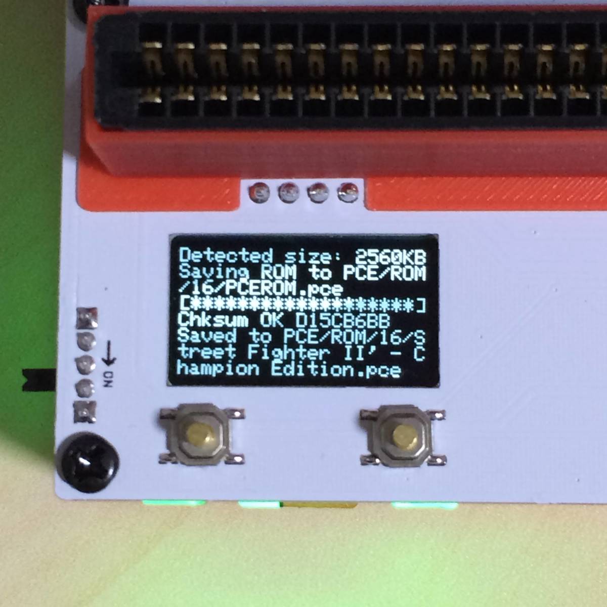 PC Engine Adapter(cartreader用 PCエンジンHuCARD変換 PC Engine Adapter(cartreader用 PCエンジンHuCARD変換