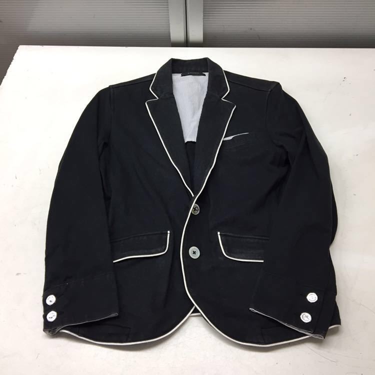  бесплатная доставка *RAGEBLUE Rageblue * tailored jacket длинный рукав жакет * мужской M размер * черный #31027sjj23