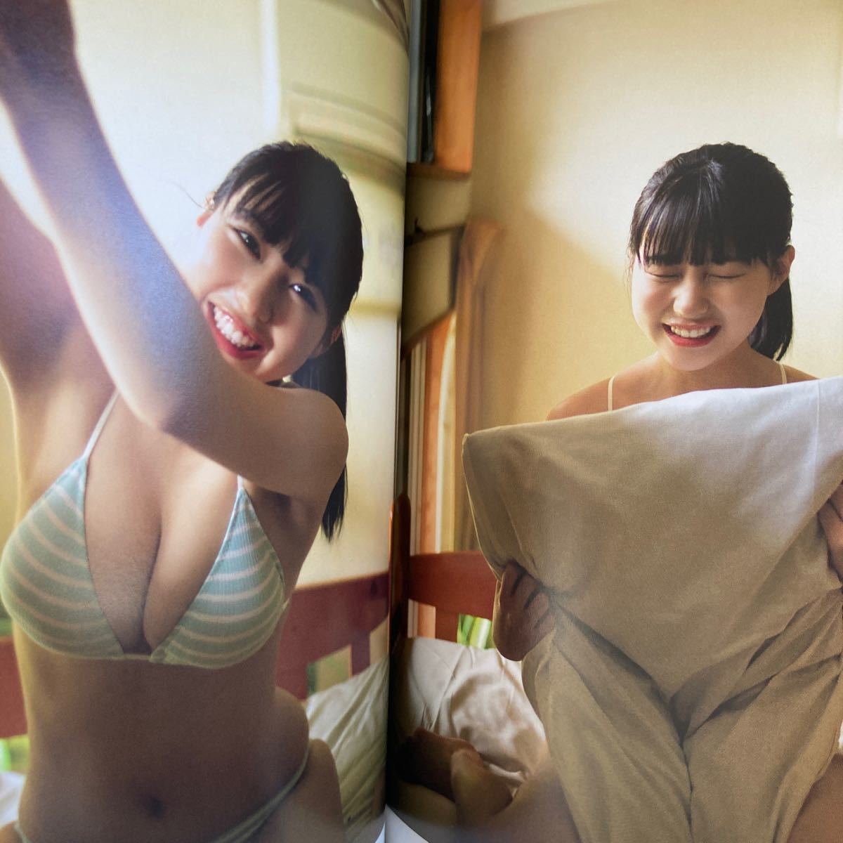 HKT48 田中美久1st写真集 「1/2少女」 Amazon限定オリジナルカバーVer.  水着　