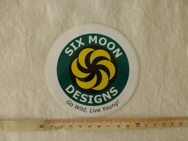 SIX MOON DESIGNS стикер SIX MOON DESIGNS GoWild,LiveYoung! Schic s moon дизайн z палатка брезент ракушка ta-USA OREGON PORTLAND