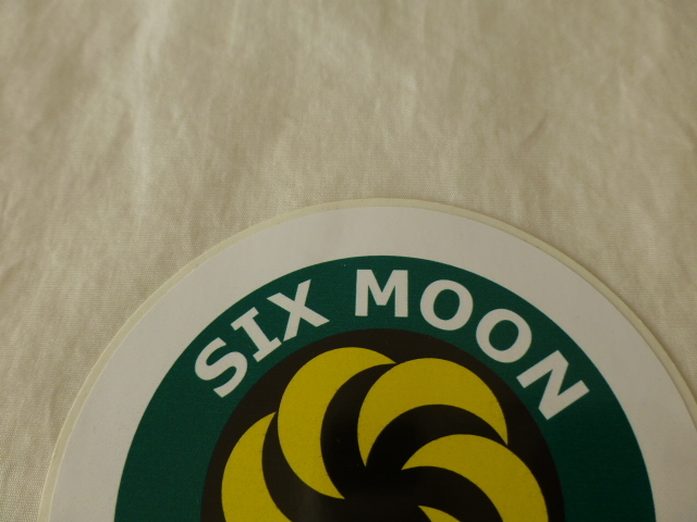 SIX MOON DESIGNS стикер SIX MOON DESIGNS GoWild,LiveYoung! Schic s moon дизайн z палатка брезент ракушка ta-USA OREGON PORTLAND