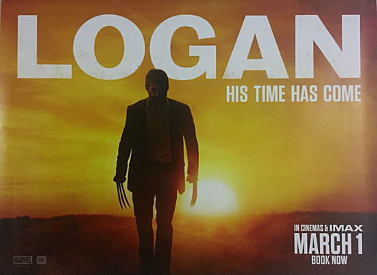 『LOGAN/ローガン』イギリス版劇場オリジナルポスター（アドヴァンス）/両面刷り/ヒュー・ジャックマン