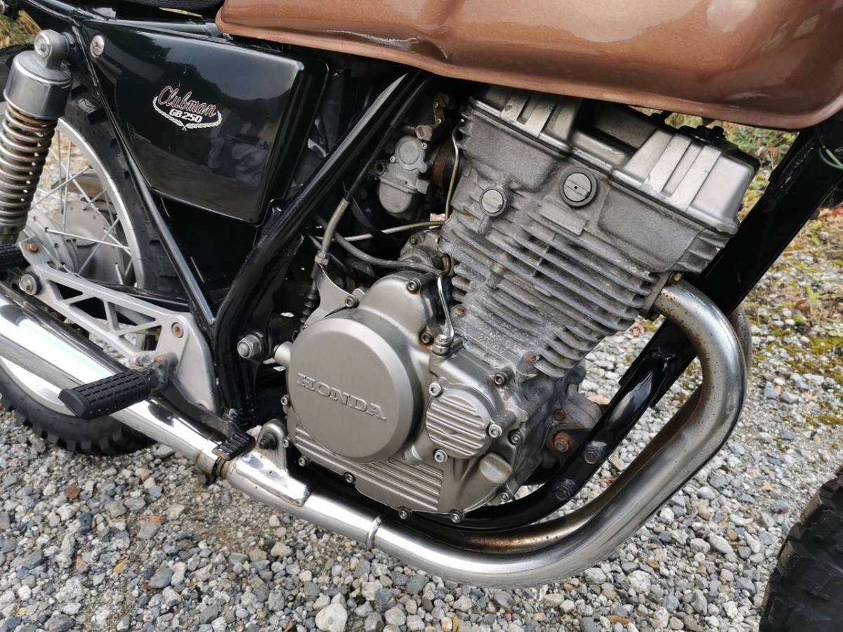 ホンダ GB250 クラブマン カスタムカフェレーサー ツインキャブ 美車