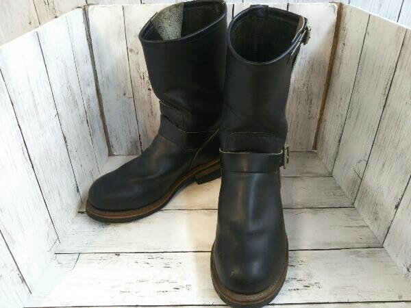 100 本物保証 人気 Red Wing レッドウィング 2268 Usa8 Uk7 26cm ブラック エンジニアブーツ メンズ ブランド 11 Engineer Pt99 Usa製 刺繍羽タグ 国際ブランド Www Edara Be