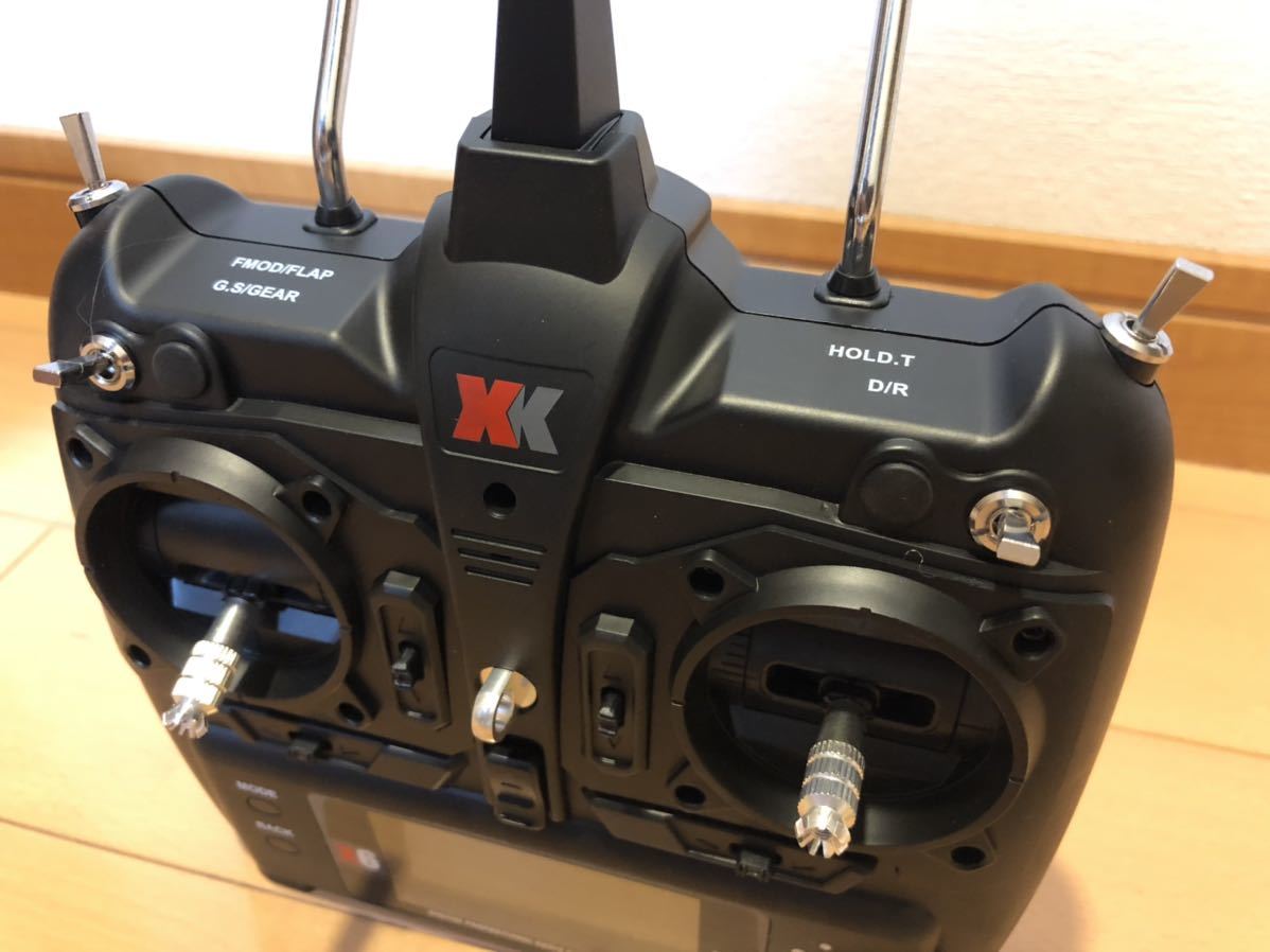 XK X6送信機 6ch 2.4GHz S-FHSS モード2 (左スロットル) 新品