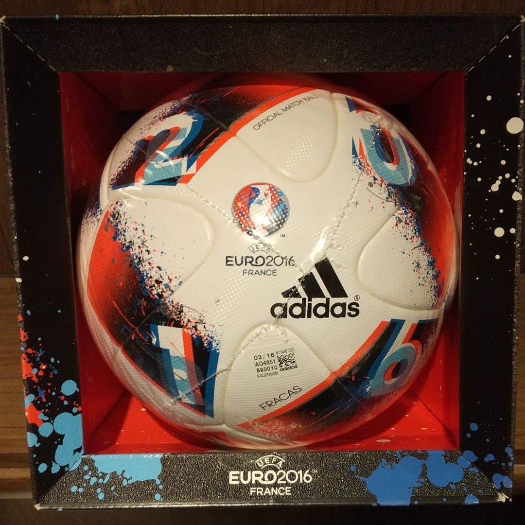 高価値セリー 期間限定 Uefa Euro16決勝試合球 フラカスfracas 新品未使用廃盤品 サッカーボール