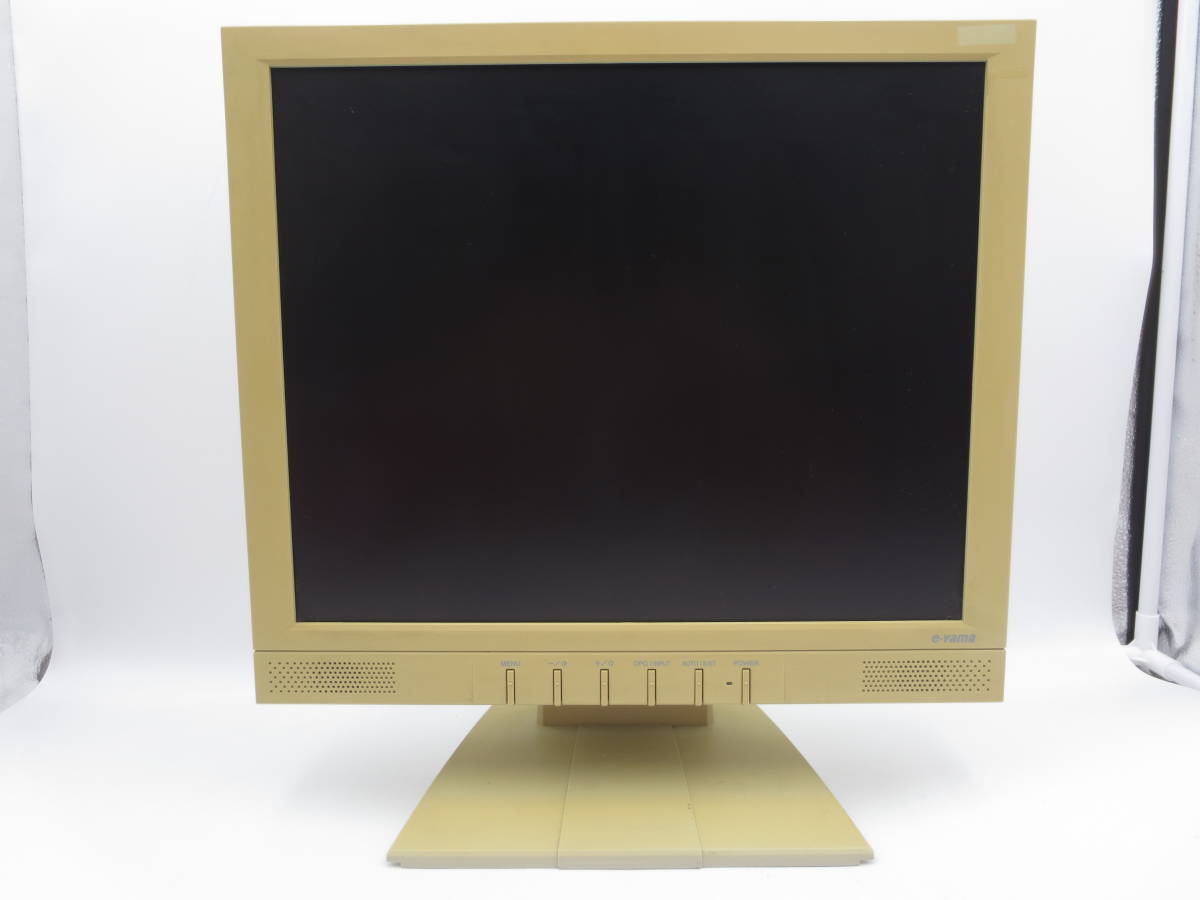 l【中古動作品】e-yama 17インチ スクエア液晶モニター 17NE2-W イイヤマ iiyama