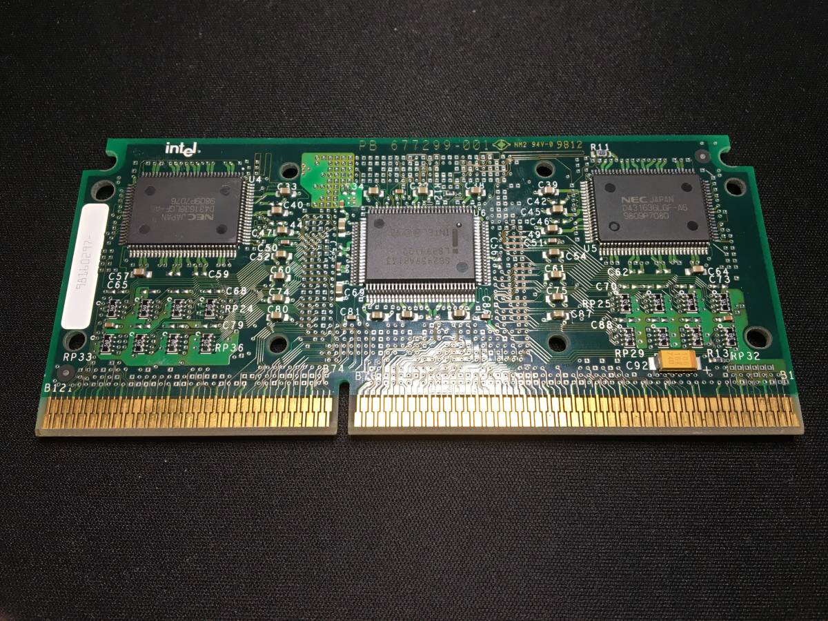 l【ジャンク】Intel CPUカード NEC D431636LGF チップセット L8152225-0027 PB 677299-001 NM2 94V-0 9812_画像4
