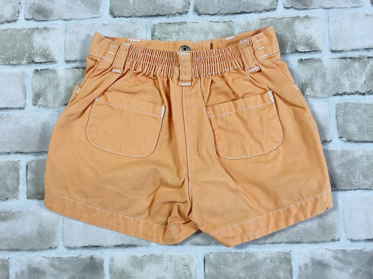 U_Bot-243[ beautiful goods ]Gymboree/ short pants /80cm/ orange color / Cherry / child clothes / girl / Gymboree / imported car / have been cleaned / free shipping 