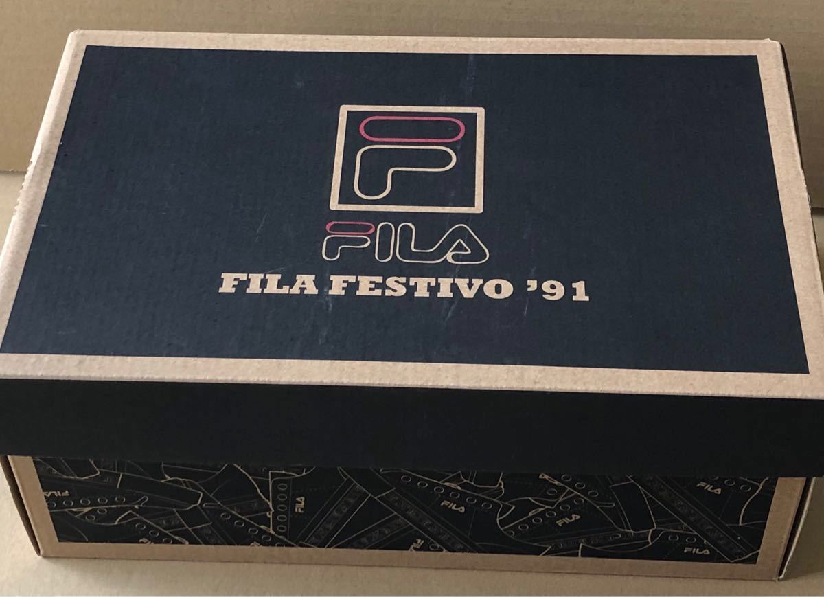 新品 FILA FESTIVO 91フィラ フェスティーボ'91 スニーカー BTS着用モデル RM 24cm 復刻 クーポン