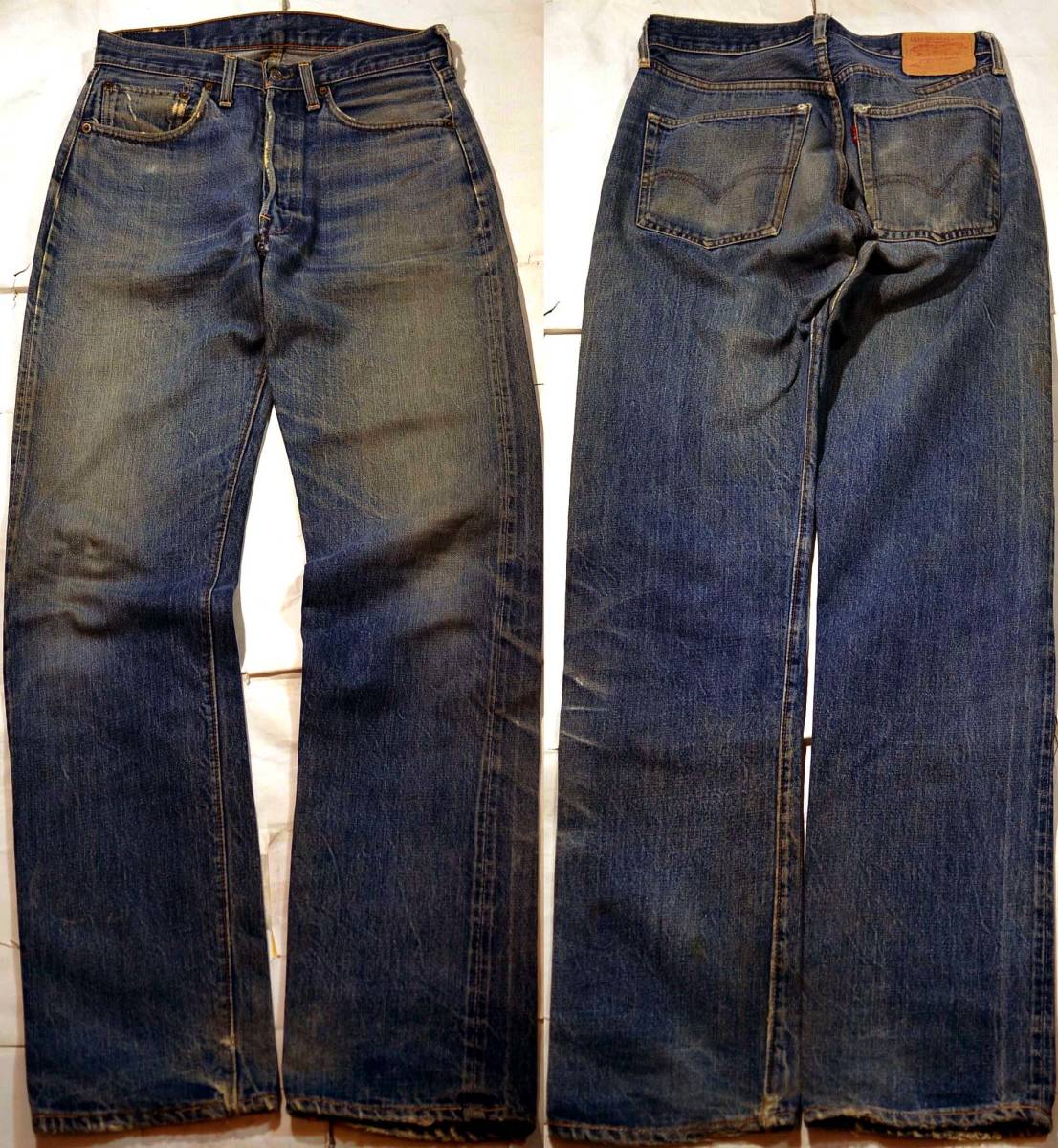 t935/LEVIS501ビッグＥヴィンテージ 60's ヒゲ 色落ちスペシャル！_画像1