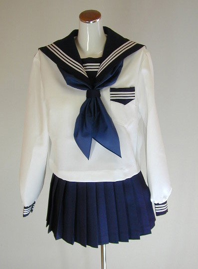 レプリカ 雙葉学園女子高校 冬セーラー服セット(本格的)185cm大