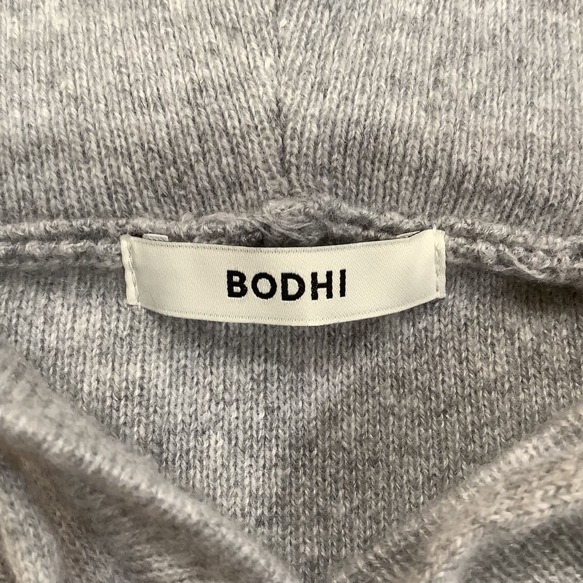 BODHI ボーディ BIG サイズFREE HOODIE フーディー ビッグ カシミヤ