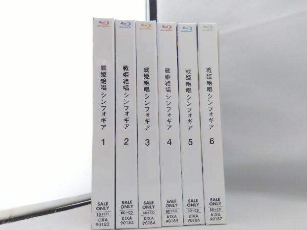 【はこぽす対応商品】 【※※※】[全6巻セット]戦姫絶唱シンフォギア Disc) 1~6(初回限定版)(Blu-ray 日本
