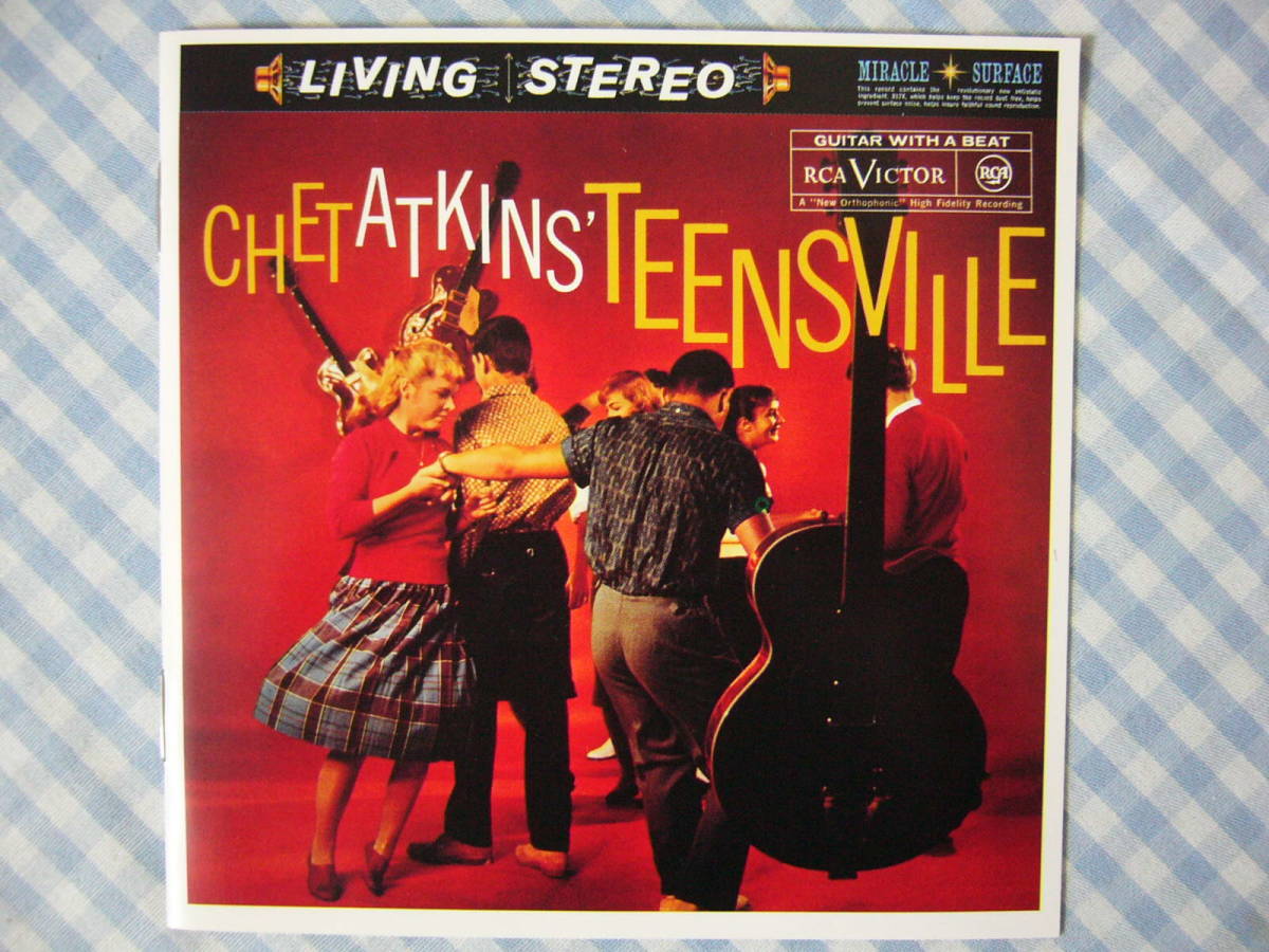 【CD】CHET ATKINS / TEENSVILLE　チェット・アトキンス　Country Picker　Don Rondo Don Gibson Clovers Everly Brothers Santo & Johnny_画像1