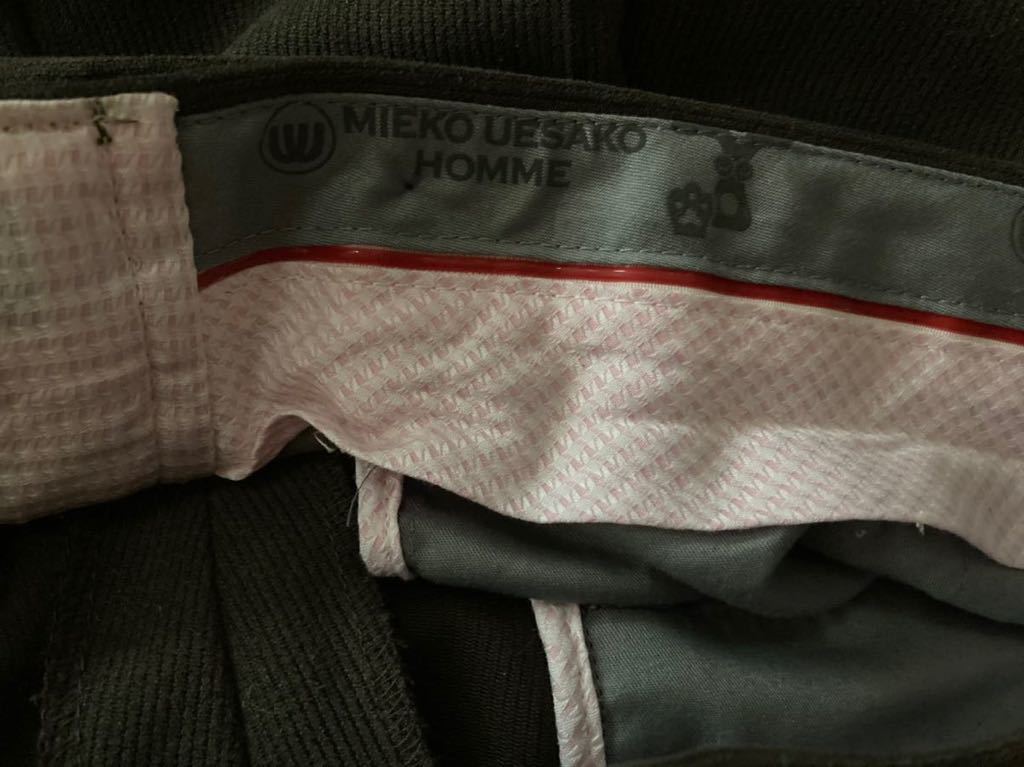 送料込み ミエコウエサコ MIEKO UESAKO HOMME コーデュロイパンツ 焦