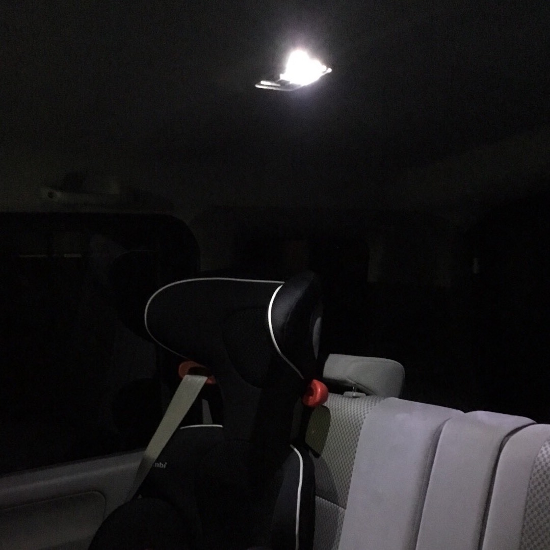 ルームランプ eKワゴン カスタム B11 三菱 バックランプ 車幅灯 ナンバー灯 超爆光 ウエッジ球 ホワイト 純正球交換用LEDライト 8個セット_画像3